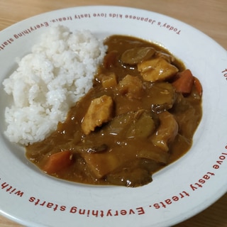 ごぼう入りチキンカレー